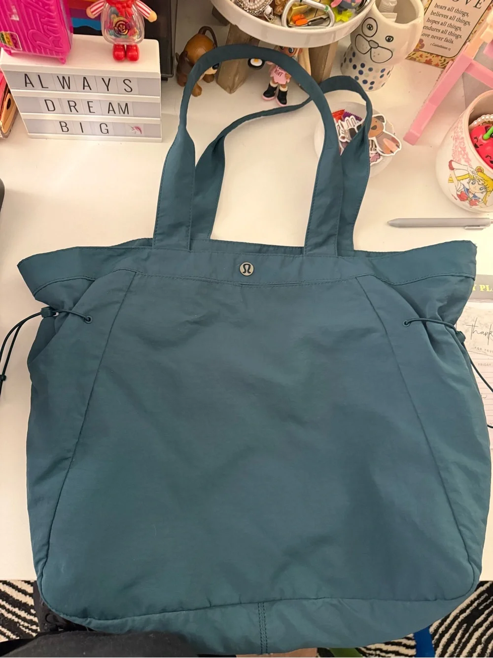 lululemon tote bag cinch Team Canada Ripstop Cinch-Closure India Lululemon athletica Team Canada Ripstop